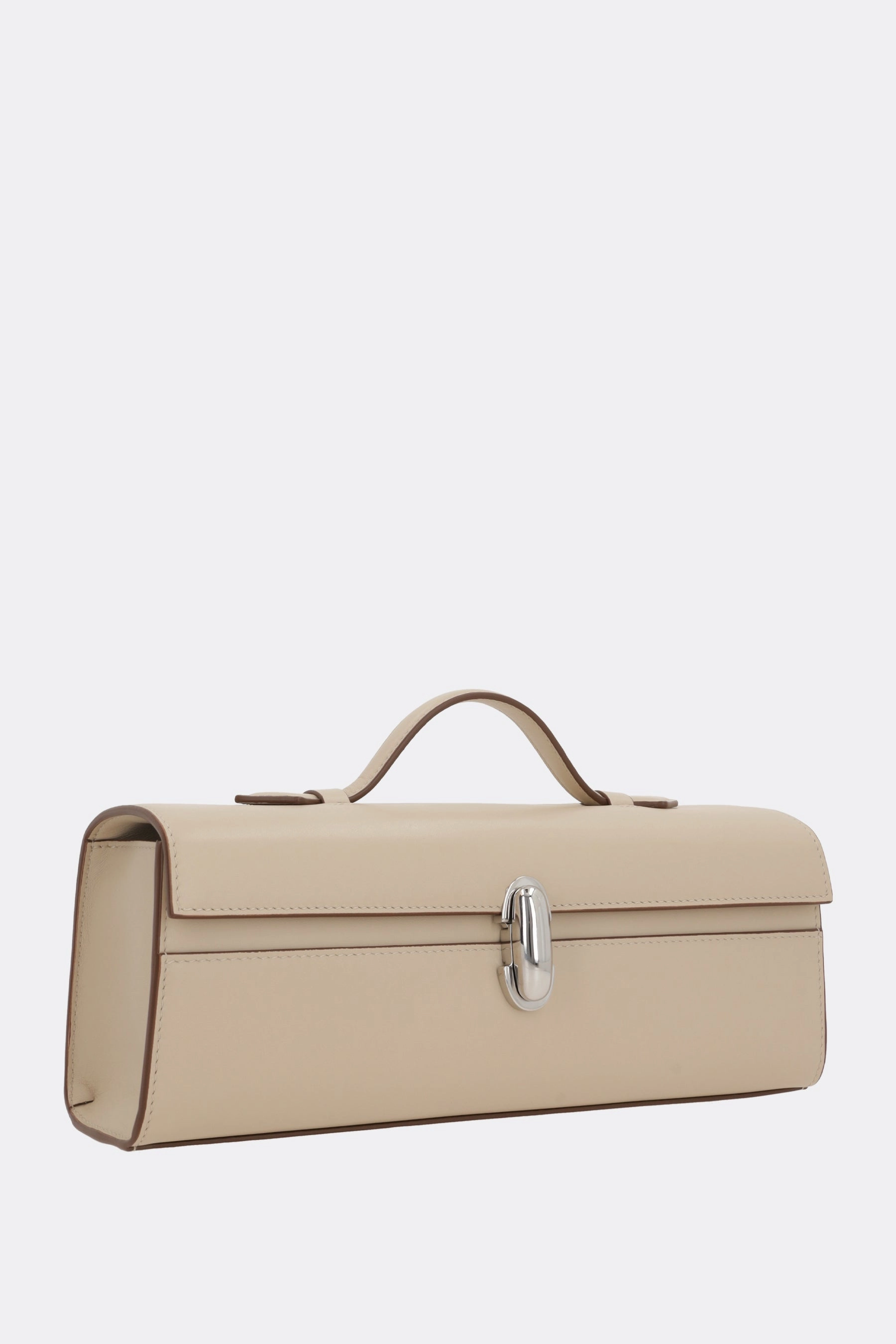 Slim Symmetry Pochette handbag in smooth leather