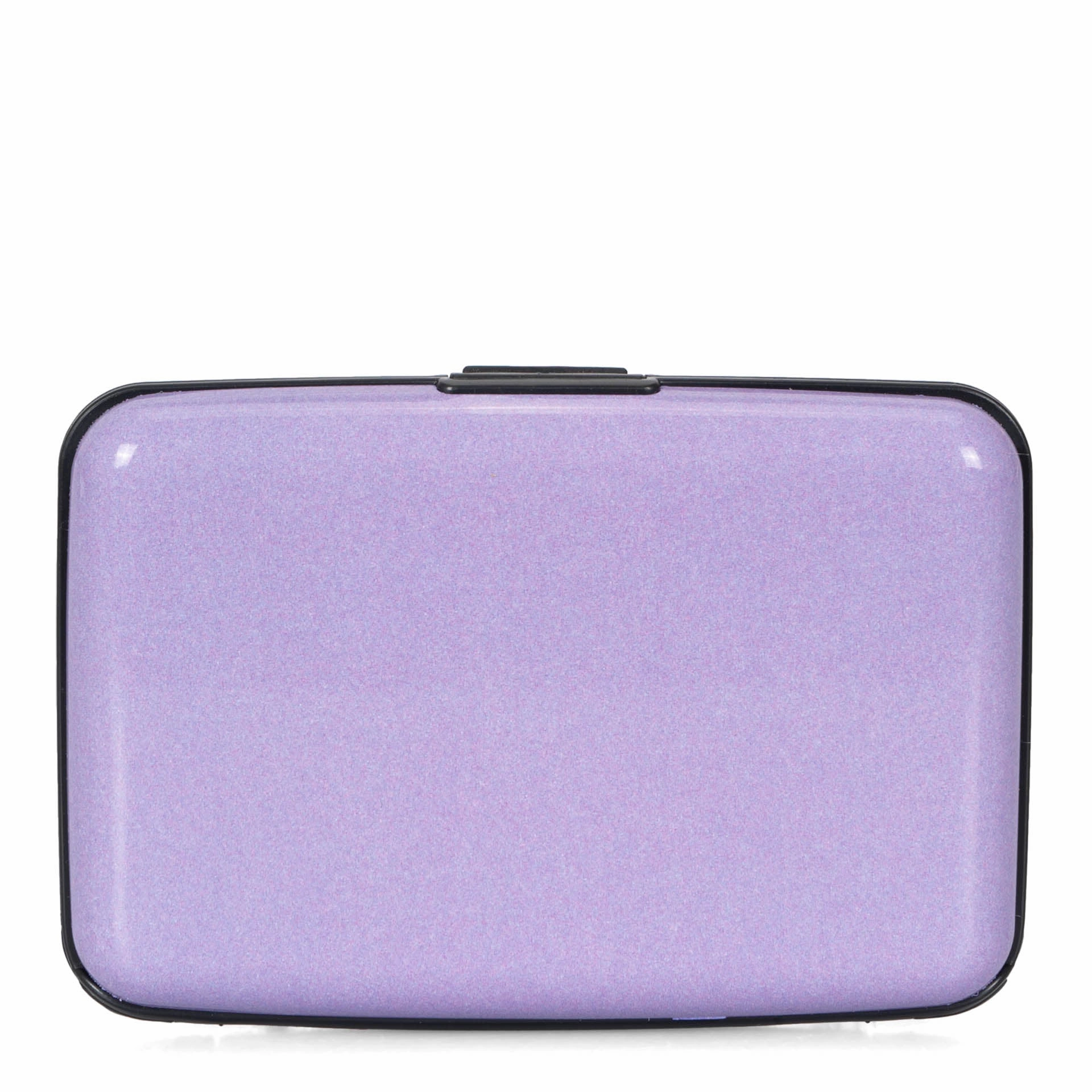 Solid Lilac Aluminium RFID Card Holder