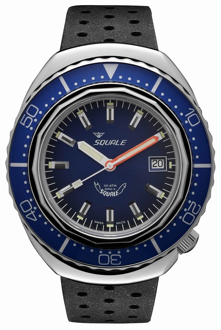 Squale 2002 101 Atmos Blue 2002.SS.BL.BL.NMT