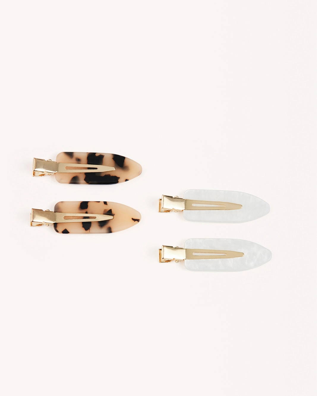 STYLING HAIR CLIPS - BLONDE TORT-PEARL