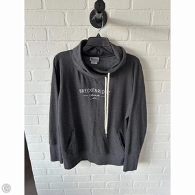 Sweatshirt Collar By Artisan Ny In Grey, Size: Xl