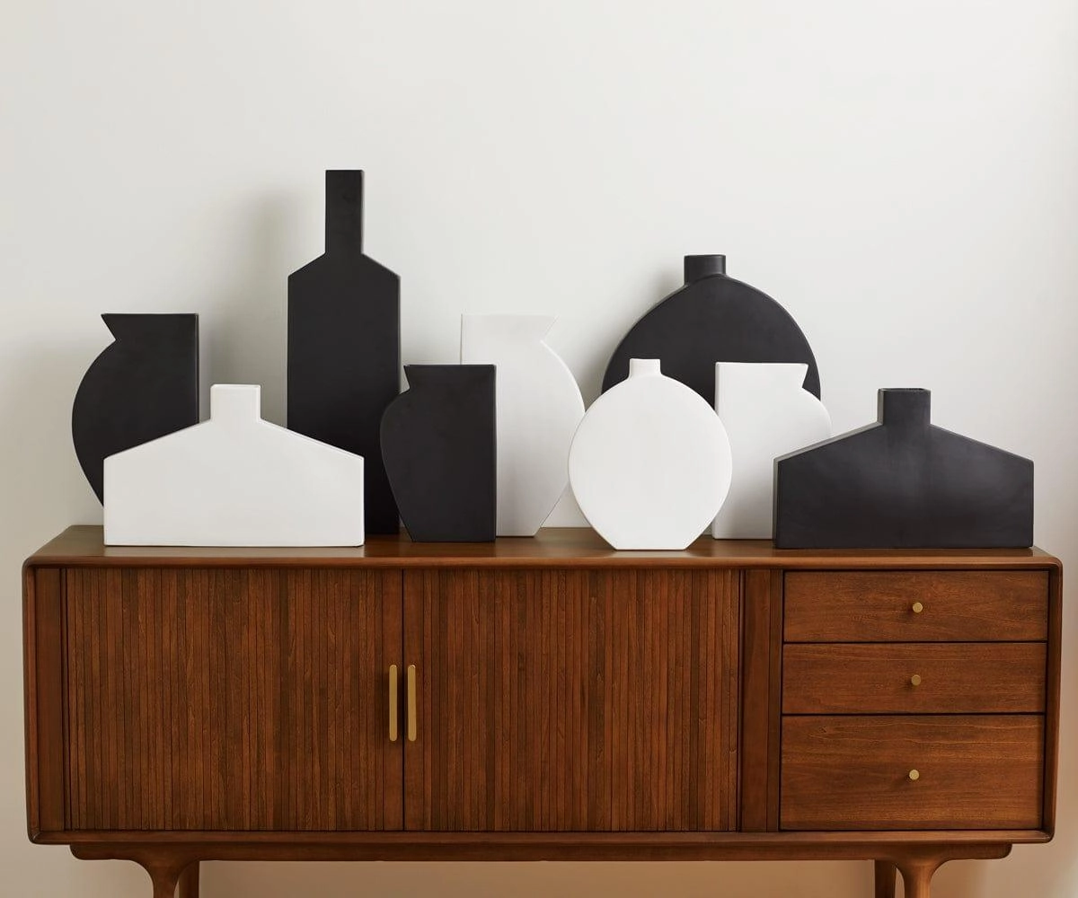 Tall Silhouette Vases