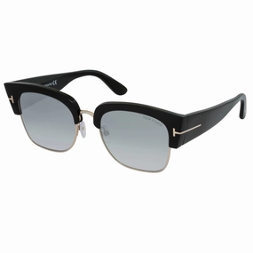 Tom Ford Women's Sunglasses - Shiny Black Plastic Cat Eye Full Rim Frame | FT0554 01C