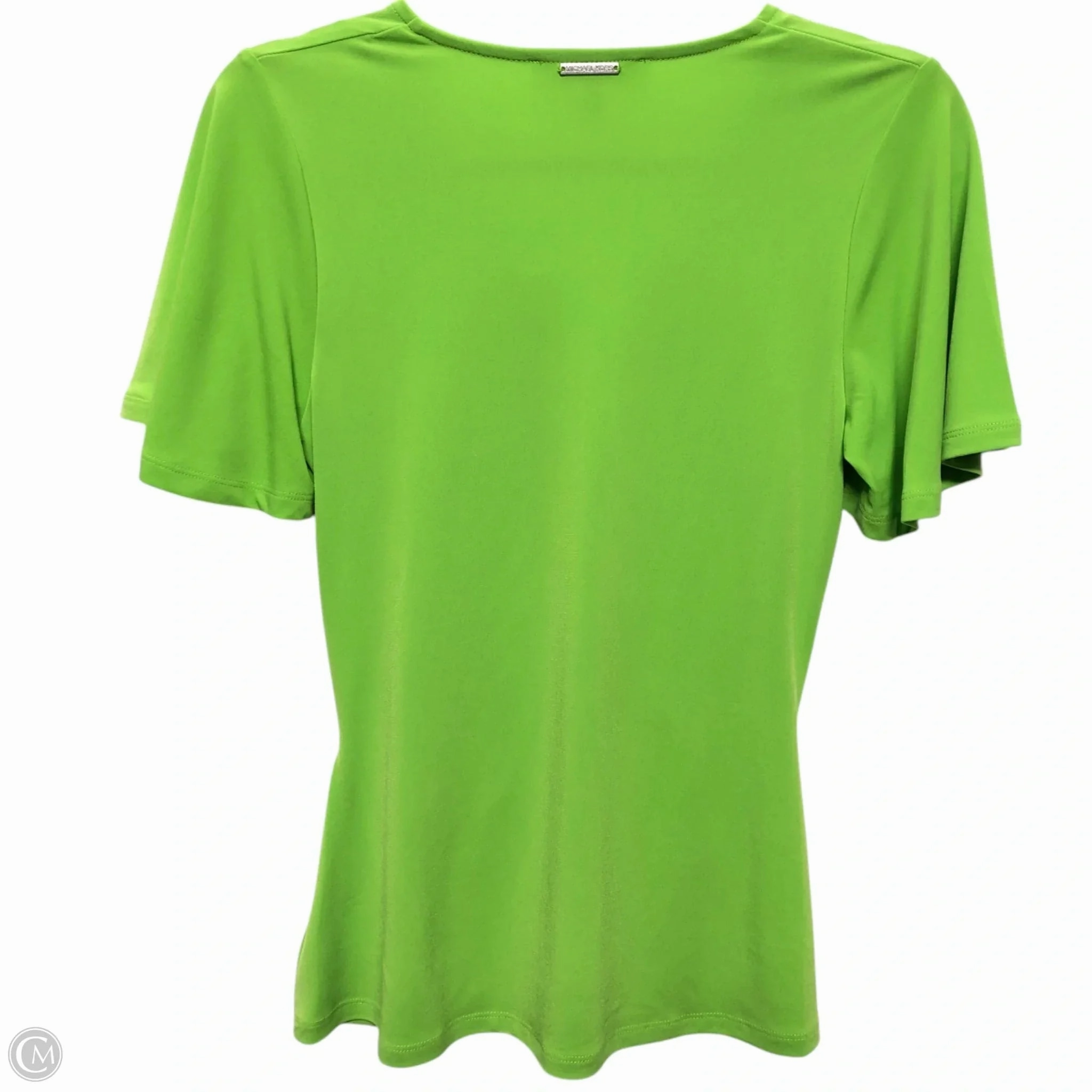Top Short Sleeve By Michael By Michael Kors In Green, Size: S