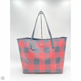 Tote Designer By Coach, Size: Large