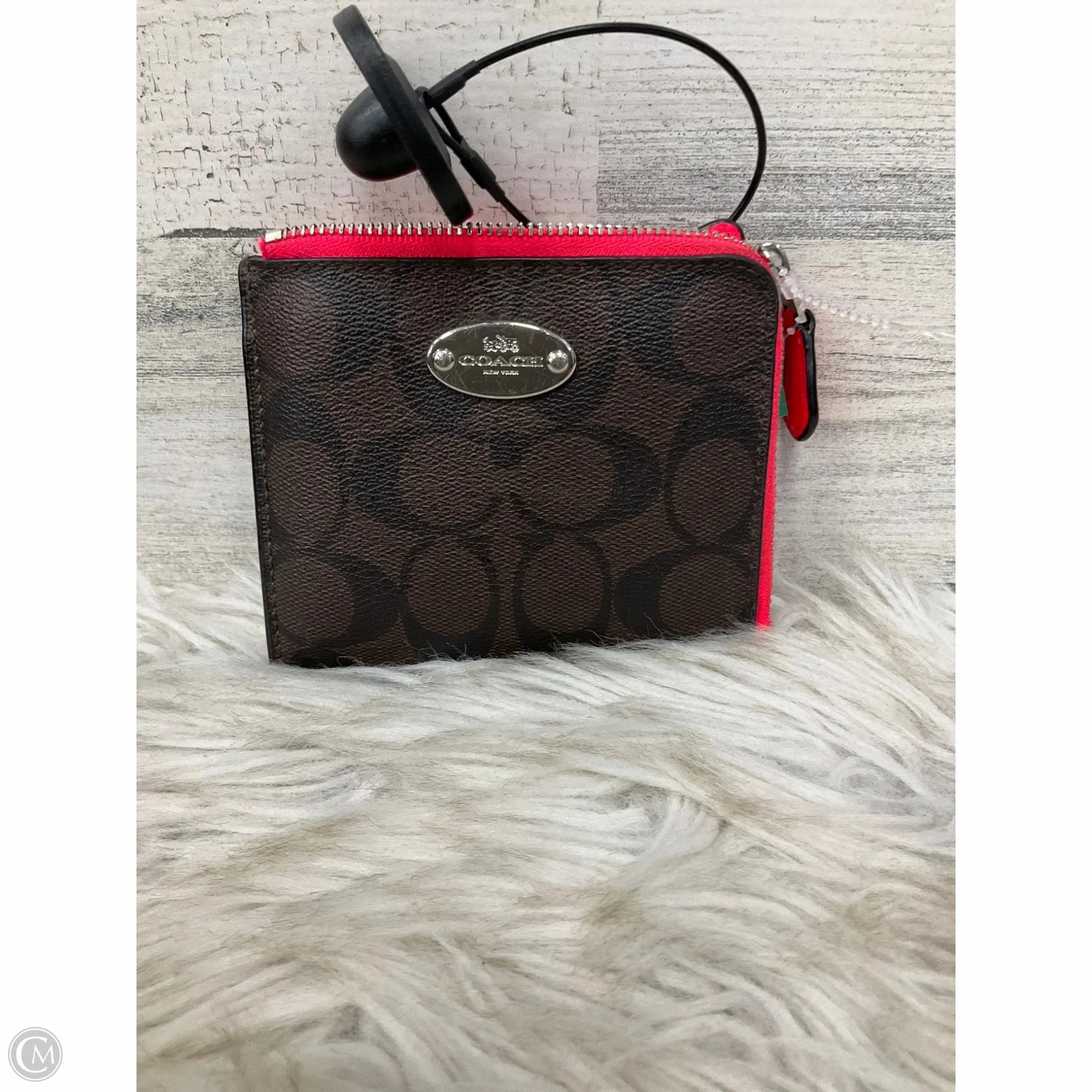 Wallet Designer By Coach, Size: Small