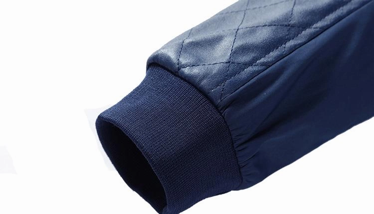 West Louis™ Business PU Leather Slim Jacket