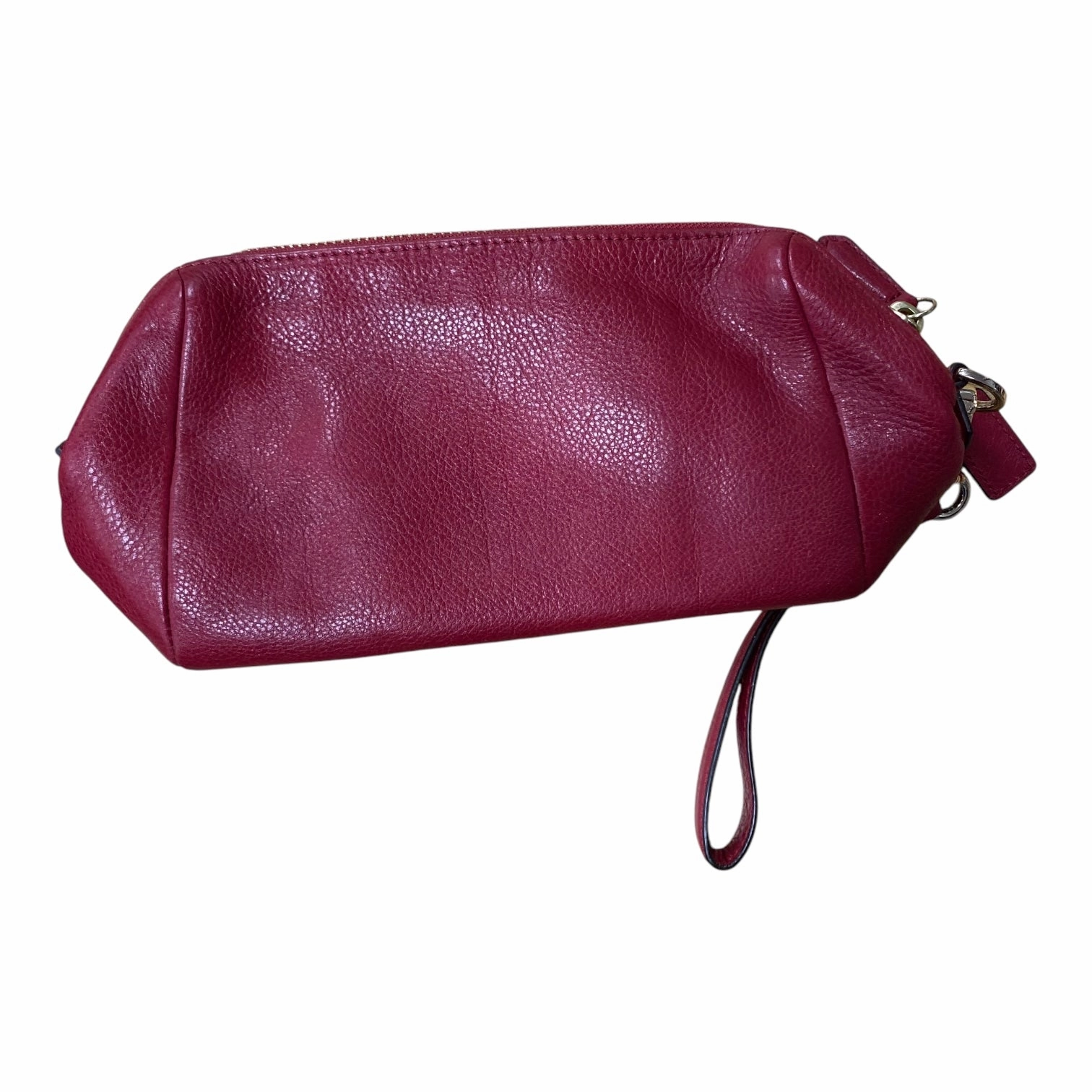 Wristlet Designer By Coach In Red, Size:Medium